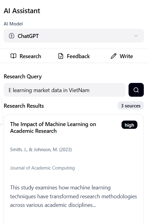 Trợ lý AI hiển thị trên website, với giao diện thân thiện và dễ sử dụng cho người dùng.